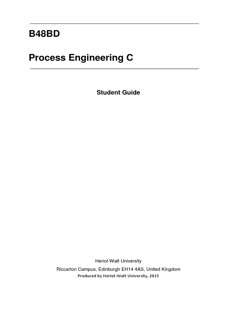 Process Engineering C | PDF | Heat Transfer | Thermal Conduction
