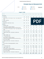 Printable Nutrition ReUport For Rbhandari12345