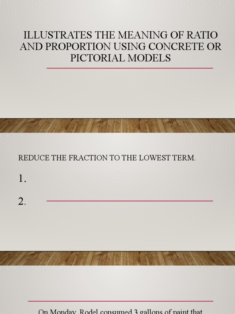 What Meaning Of Ratio
