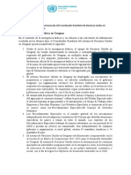 Declaración Publica Pablo Ruiz Hiebra Sobre Emergencia Hídrica