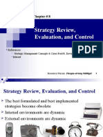 Strategy Review, Evaluation, and Control (2023)