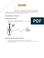 Chapter 1 Physics Sound - Handwritten