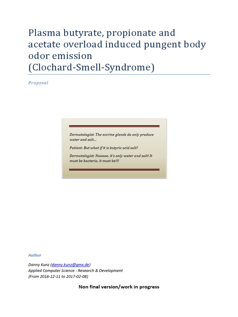 Butyrate Overload Induced Pungent Body Odor Emission_v14 PDF