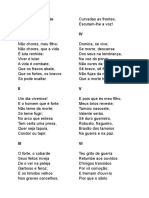 Canção Do Tamoio - Gonçalves Dias
