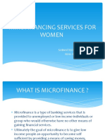 Mirofinancing Services For Women