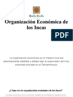 Organización Económica de Los Incas