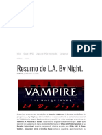 Resumo de L.A. by Night. - Velhinho Do RPG