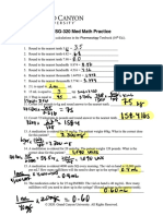 NSG-320 Med Math Practice 1