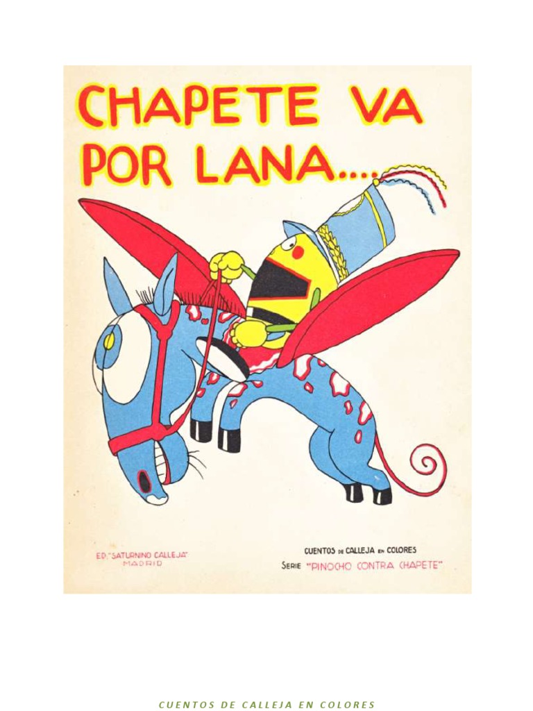 Chapete Va Por Lana (Saturnino Calleja) | PDF | Marte | Caballos