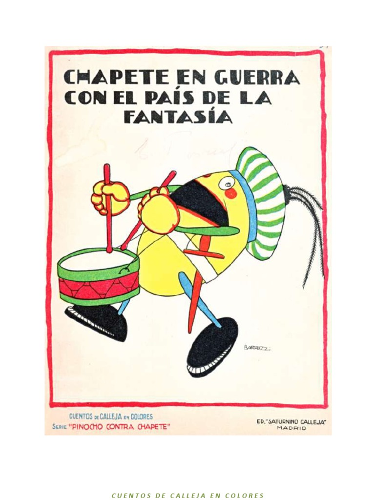 Chapete en Guerra Con El Pais de La Fantasia (Saturnino Calleja) | PDF ...