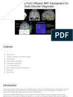 Brain Connectivity Analysis by Diffusion MRI Tractography For Psychotic Disorder Diagnostic