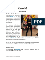 Karol G DESCRIPCION