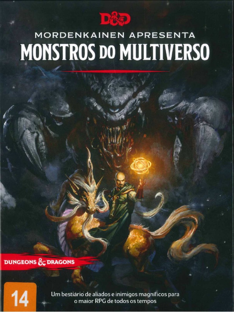 DND 5e - Mordenkainen Apresenta - Monstros Do Multiverso - WoTC Brasil ...