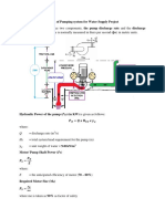 Design Principles of Water Pumps