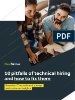 Ebook 10 Pitfalls of Technical Hiring by DevSkiller