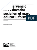 Mòdul 1. La Intervenció de L'educador Social en El Marc Educatiu Formal