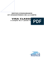 Notice Assurance Assistance Visa Classic