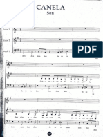 Partitura Canela