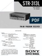 Sony str-313l SM Better Quality