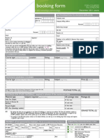 ACCA London 11-H2 Booking Form