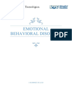 Emotional Behavioral Disorder
