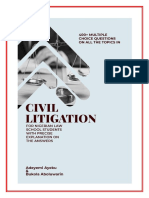 MCQS, Civil Litigation