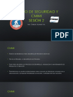Diseño de Seguridad y CMMI Sesion 2