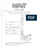 Perfuratriz Mait HR 260