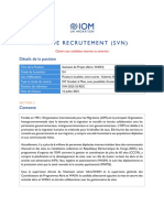 SVN 2023-32-RDC - Assistant de Projet (Abris, WASH) - G4