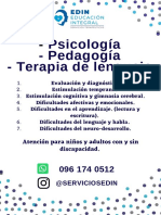 Servicios Terapeuticos x4