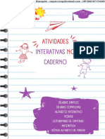 Atividades Interativas No Caderno