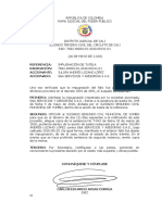 2020-141 Admision Tutela Segunda Instancia Julian Andrés Lozano López