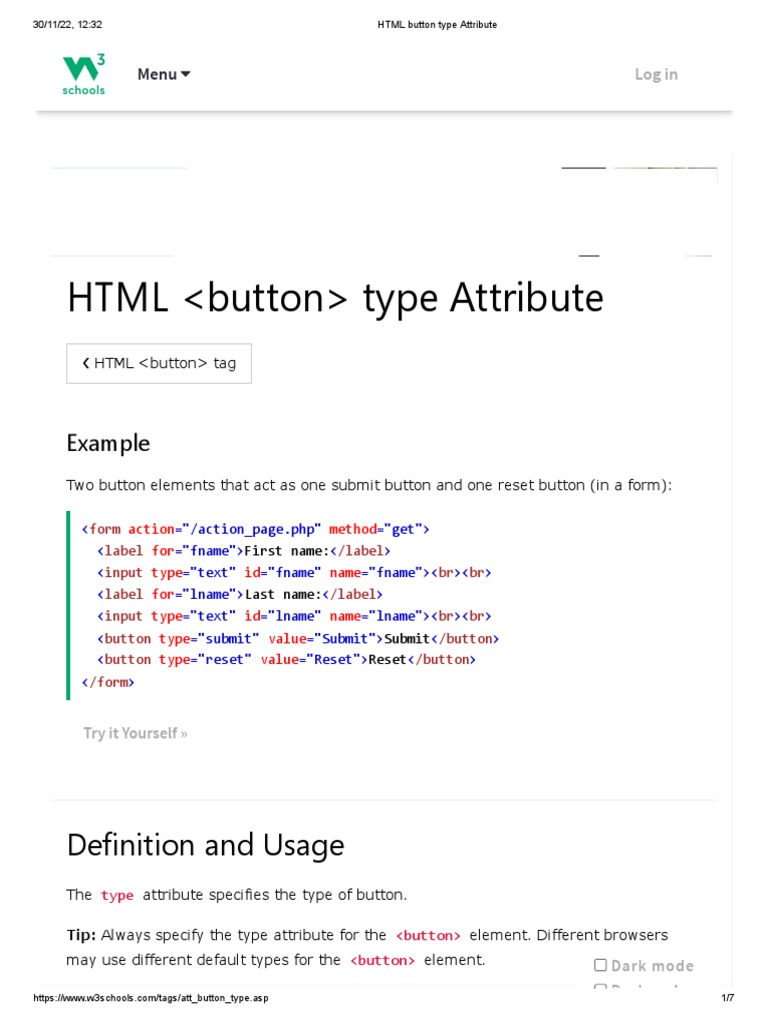 Button element html deals