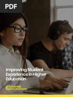 Guide To Improving Student Experience PDF