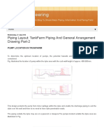 Piping Engineering - Piping Layout - TankFarm Piping and General Arrangement Drawing Part-2
