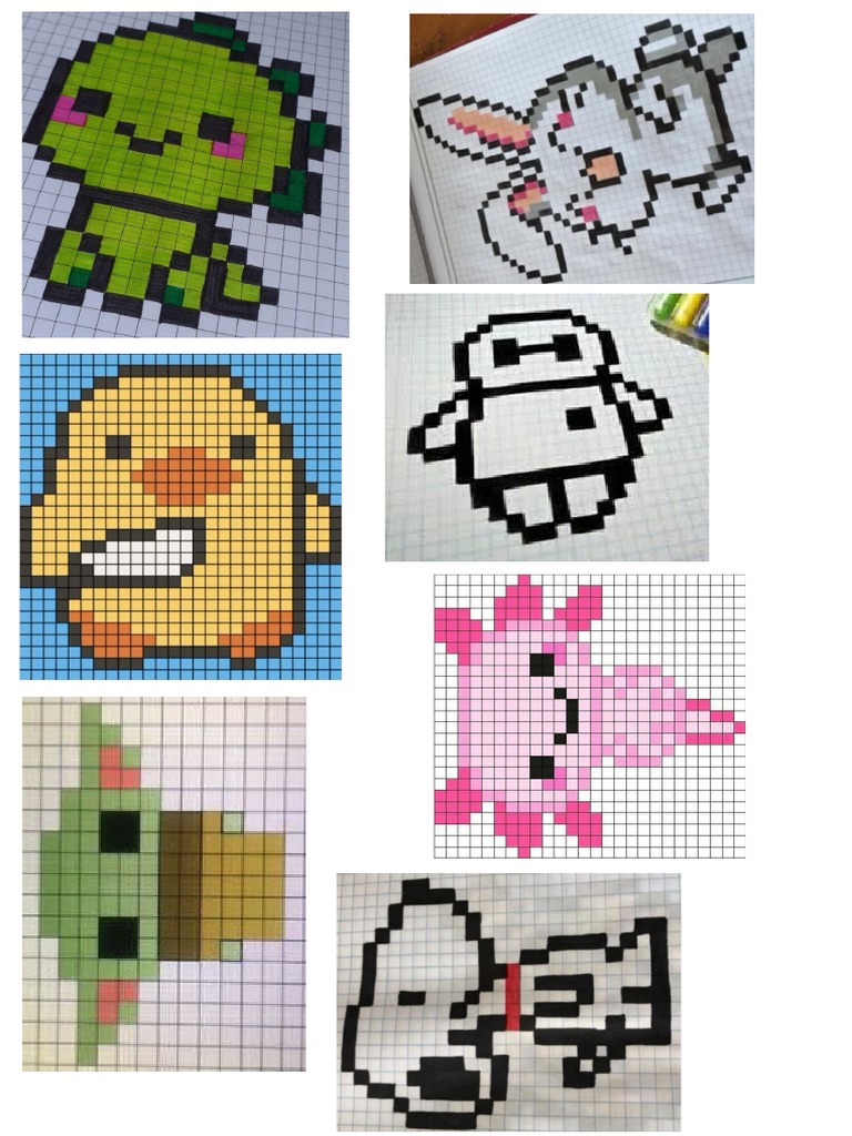 Dibujos Pixeles | PDF