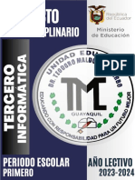 Tercero Informática - Proyecto Inter. Primer Periodo 2023-2024