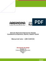 Manual Tutor CANVAS 1.3
