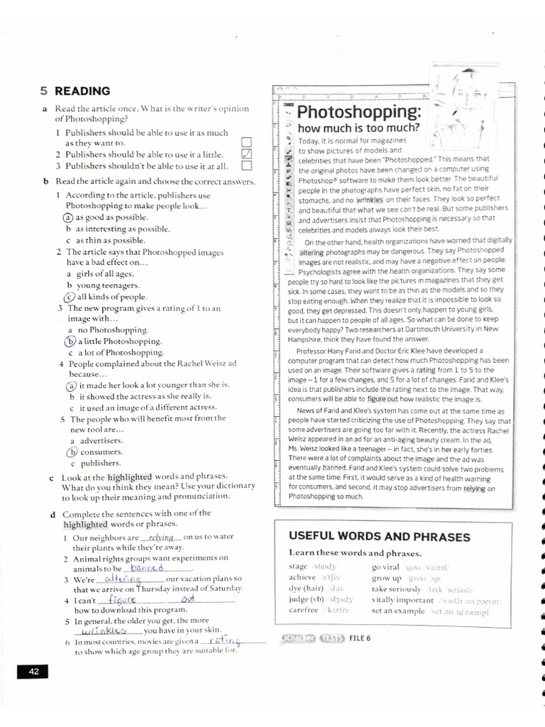 Workbook Page 42 | PDF