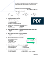 Bio 1 Second Year Final 2019