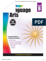 Sectrum Language Arts Workbook Gr8 