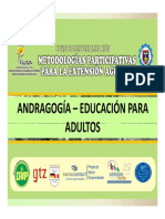 Andragogia - Educacion para Adultos