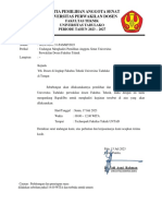 Surat Undangan Menghadiri Kegiatan Dos