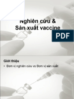 3 Vaccine - Research & Manufacture
