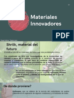 Material Innovador (Shrilk y FLAM)