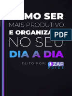 Como Ser Mais Produtivo e Organizado No Seu Dia A Dia 1