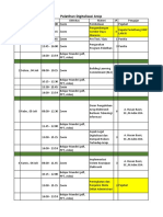 Jadwal PJJ Digitalisasi Arsip