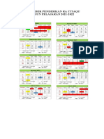 Kalender Pendidikan Ra Ittaqu TP 2021-2022