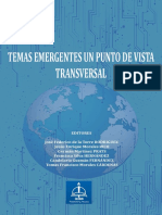 Temas Emergentes Un Punto de Vista Transversal