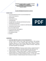 1 - Modelo Informe Clinico Actualizado